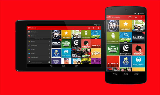 pocket casts android tv