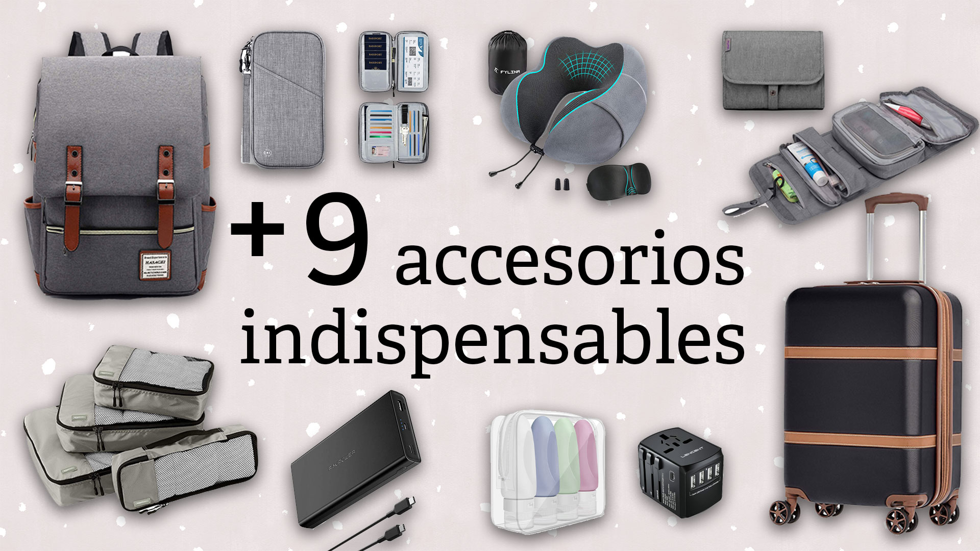 esenciales #accesorios #viaje  Accesorios de viaje, Accesorios